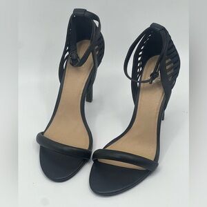 Joe's Jeans Black Strappy Heels